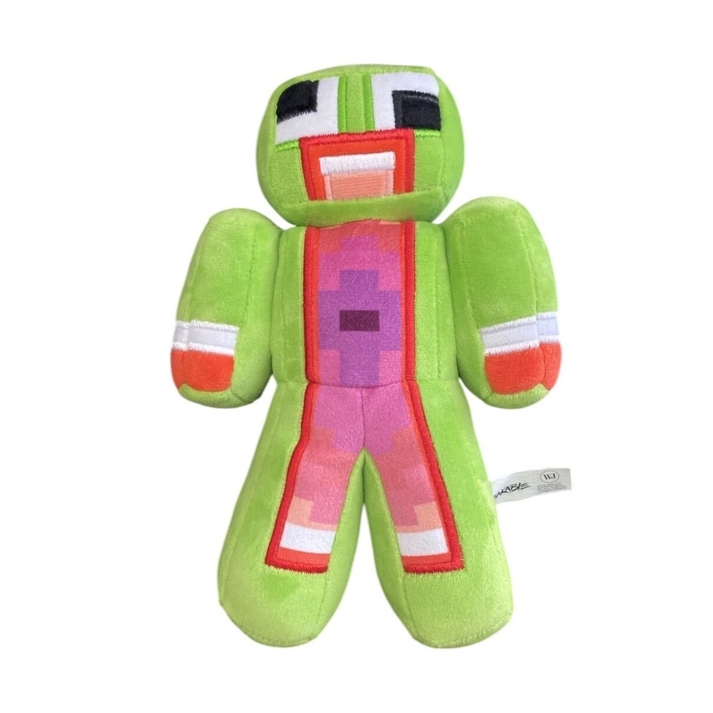 Unspeakable 8" Plush Green Minecraft Skin YouTube Gaming Warren James LLC
